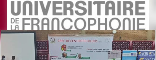 Café des entrepreneurs acte 2: l’AUF, un partenaire privilégié au service de l’entrepreneuriat estudiantin.