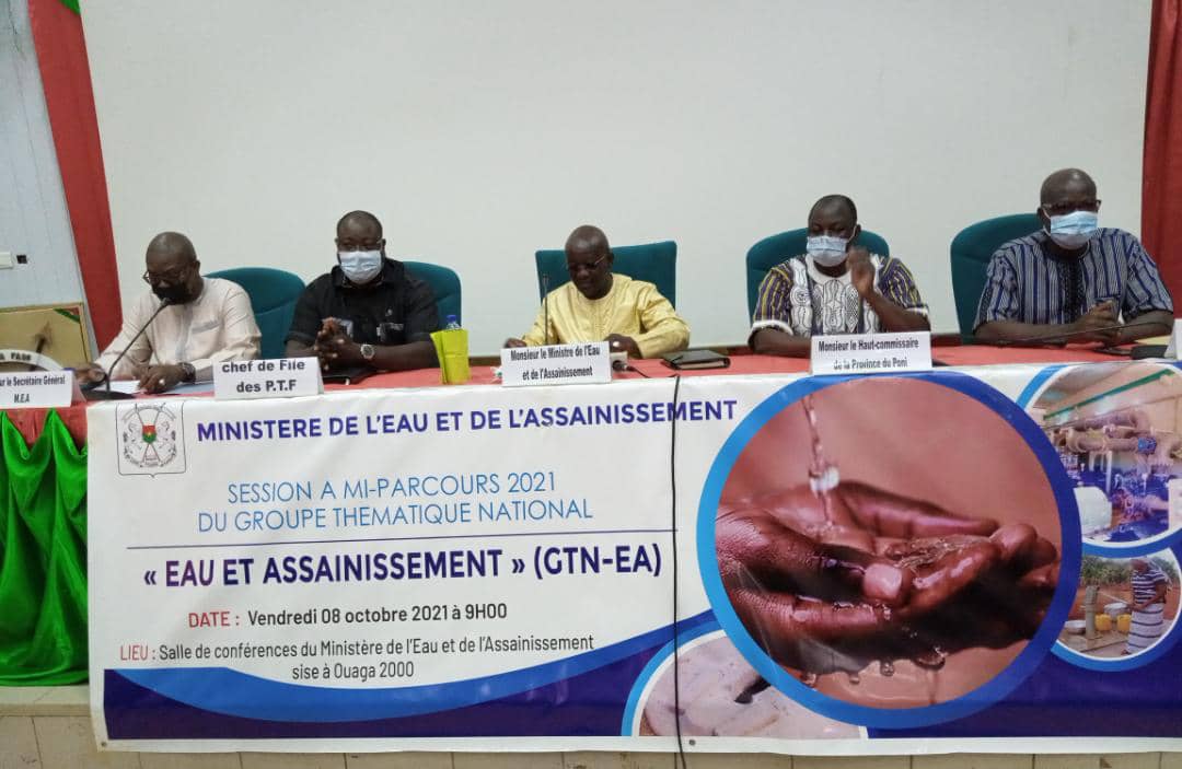 Burkina Faso: Le GTN <<Eau et Assainissement>> fait son bilan à mi-                        parcours
