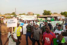 Ouagadougou: Des OSC dans la rue pour réclamer une justice climatique