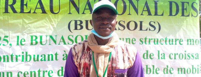 « 4% des sols au Burkina Faso sont salins » : Désire Kaboré Technicien au Bunasols