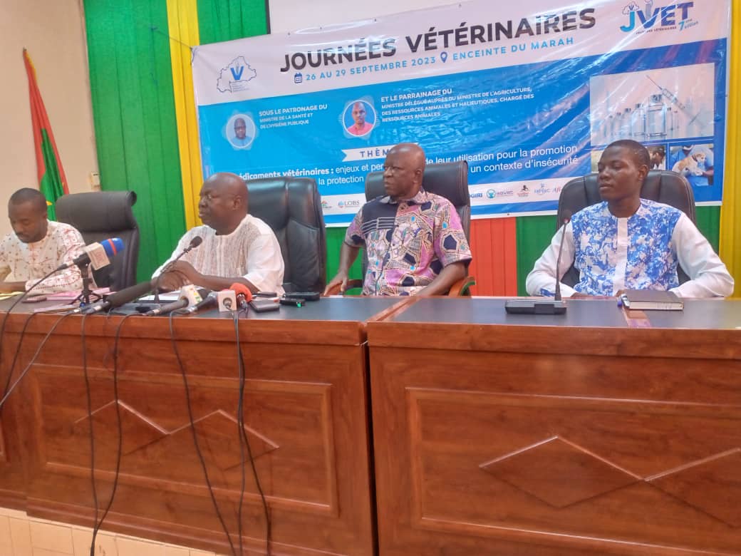 Journées vétérinaires au Burkina Faso : La 7e édition se tiendra du 26 au 29 septembre 2023