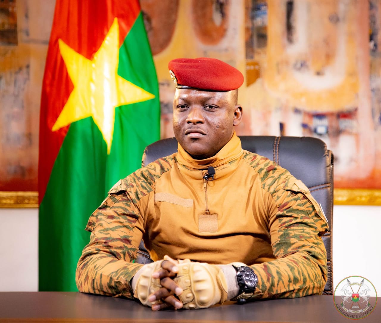 Discours du Nouvel An du Capitaine Ibrahim Traoré : l’autosuffisance alimentaire un axe majeur