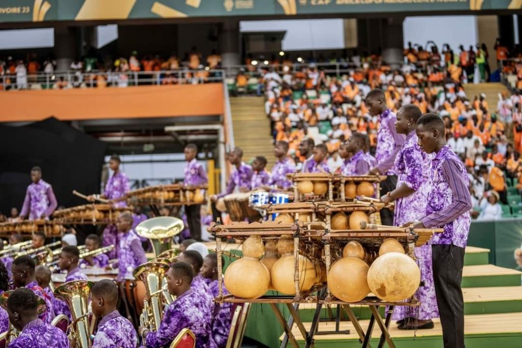 CAN Cote d'Ivoire2023: Le Koko Dunda et le Faso Danfani mis en valeur à la cérémonie de clôture